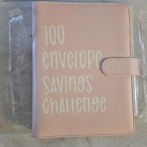 Pink Savings Challenge Binder